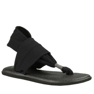 Sanuk sandals flip flop flats shoes sz 8